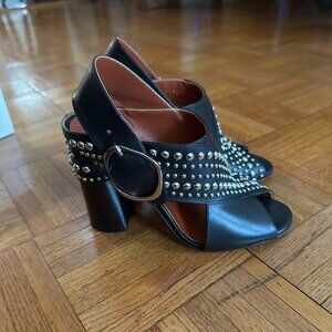 NIB 3.1 Phillip Lim black leather Patsy sandal 7/37